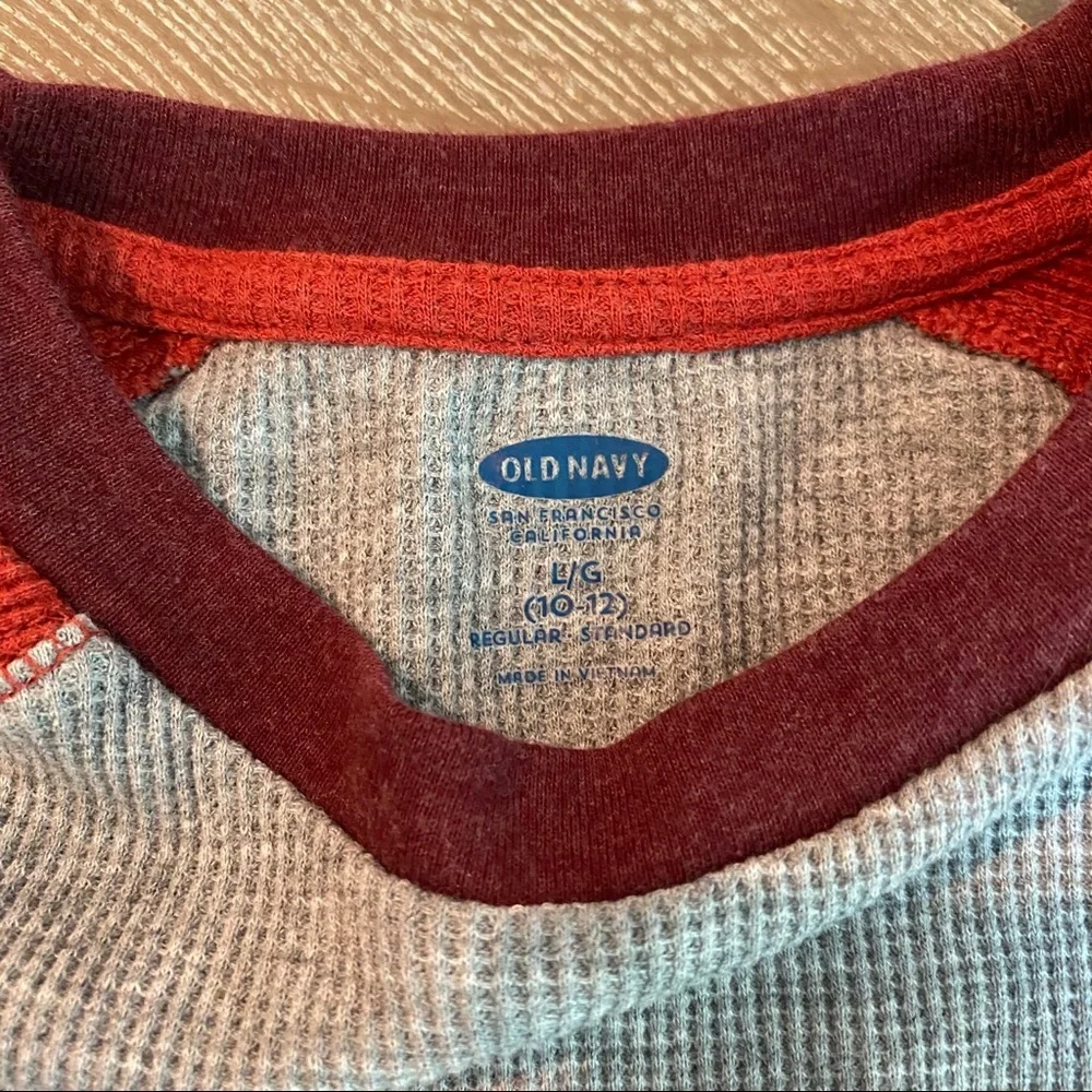Old Navy Boys Waffle weave Shirt